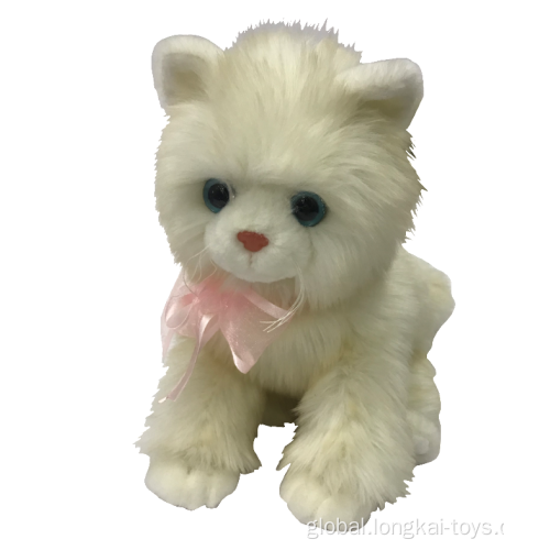 China Plush Lifelike Cat Toy Supplier